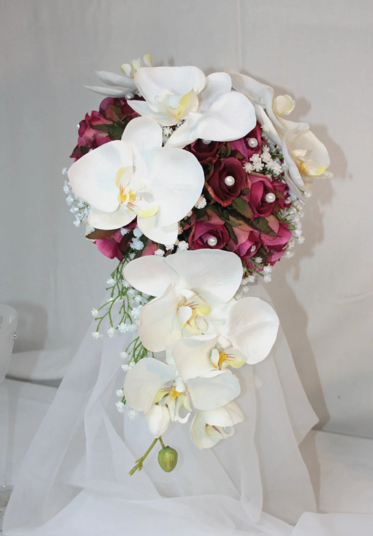 1084 Rosenkugel mit Orchideen - Image 2