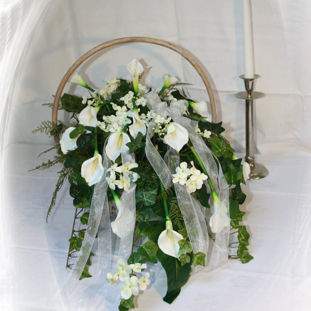 3005 Altar oder Tischdeko Callakorb 2