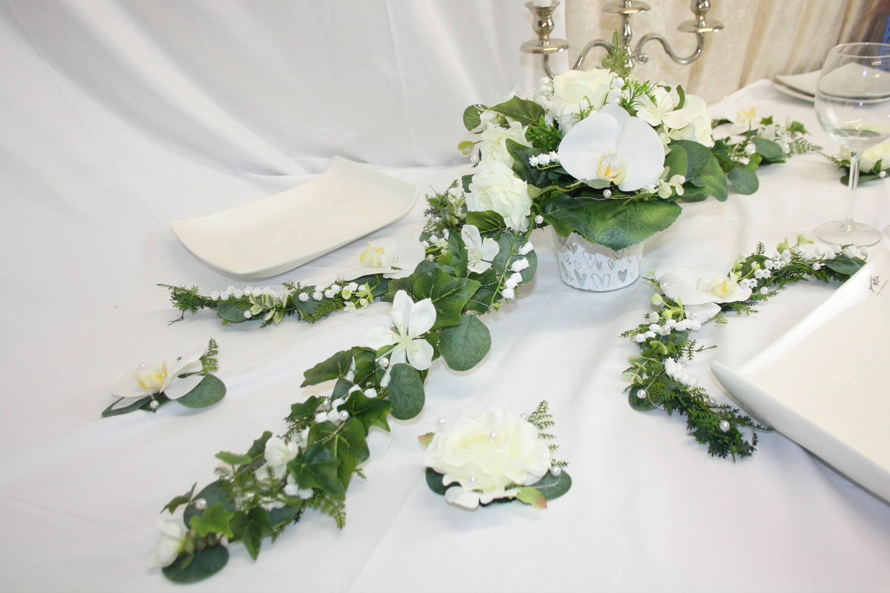 3030 Komplettdeko Maiglöckchen und Orchideen - Image 7