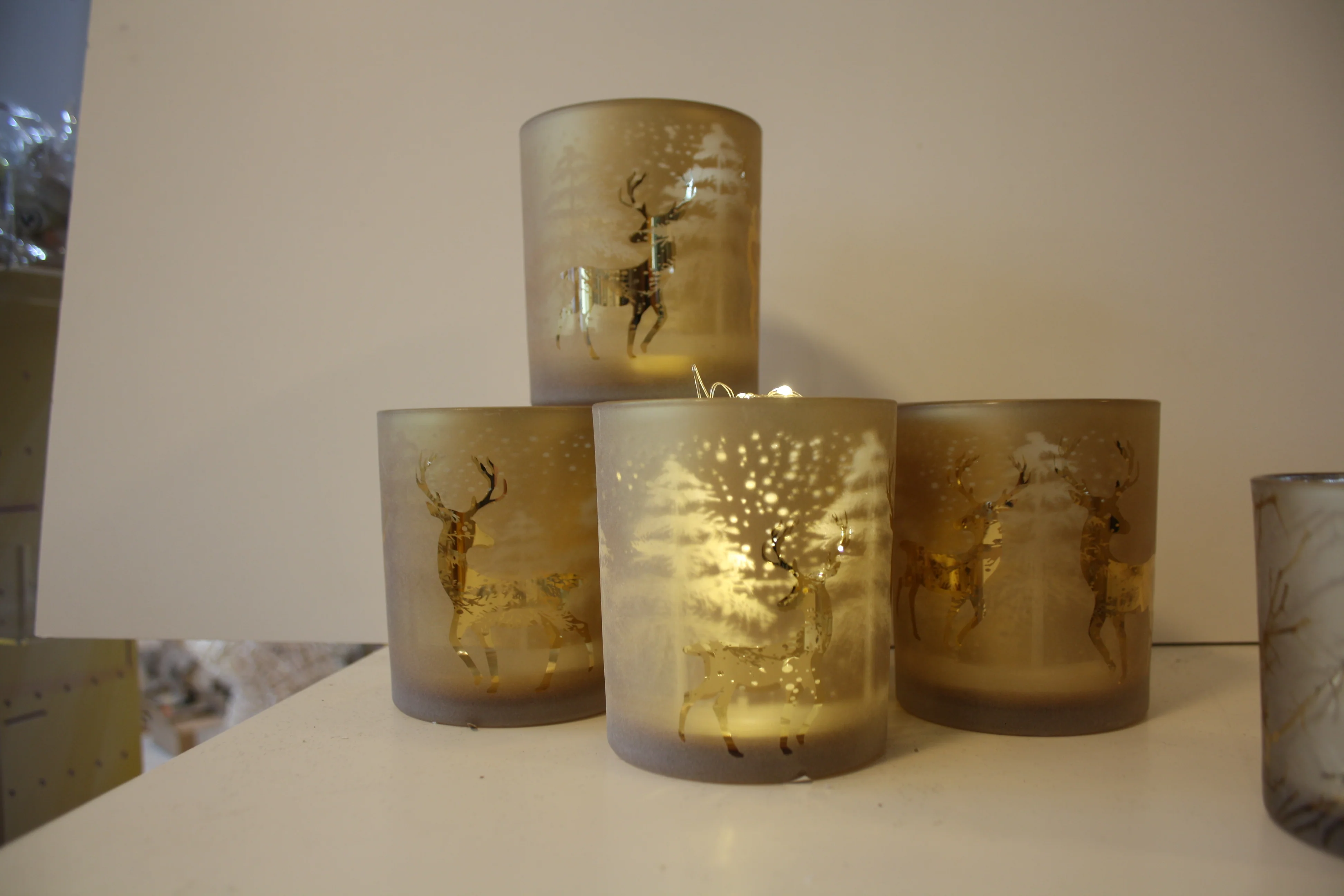 8056 Windlichter Gold - Image 3