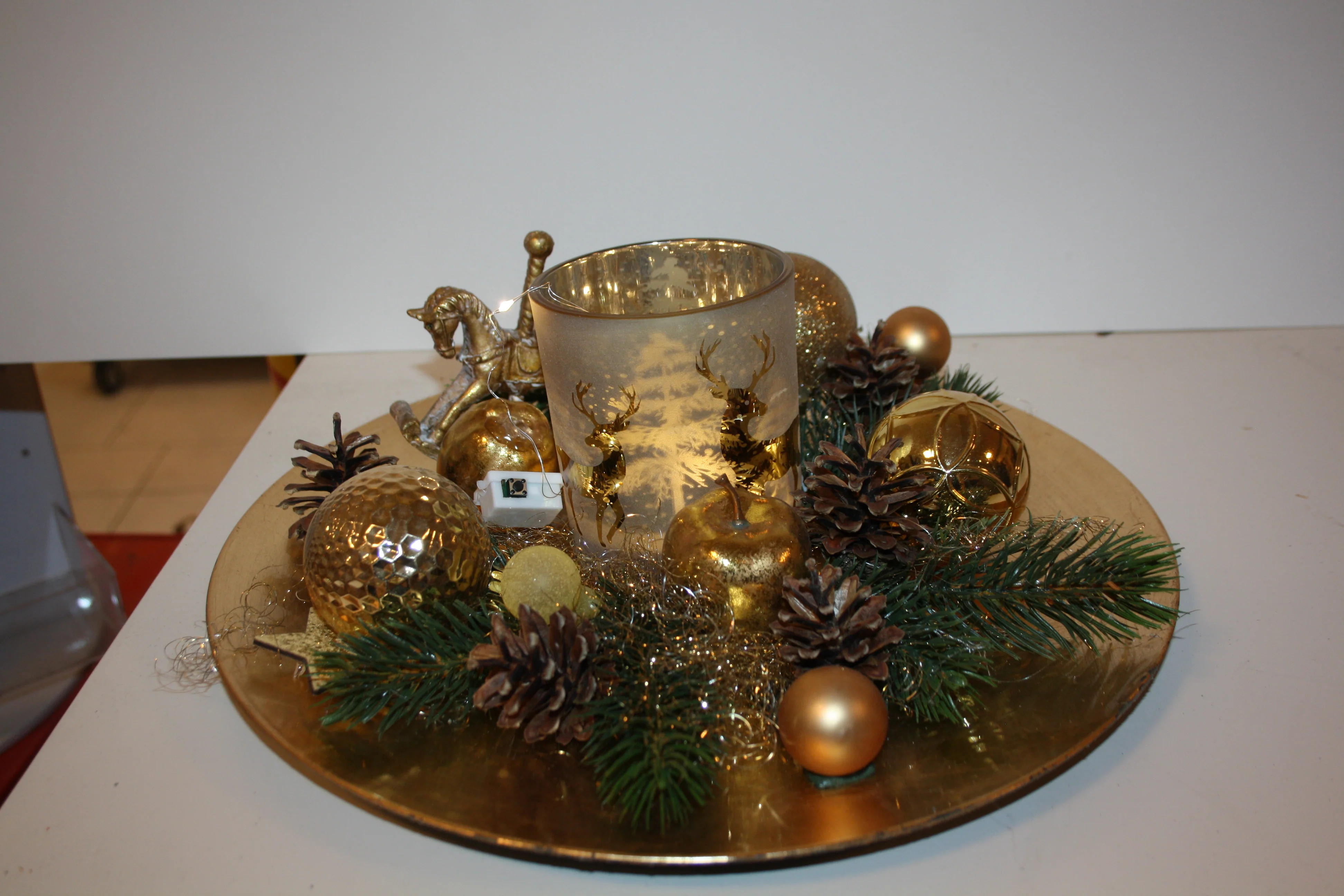 8056 Windlichter Gold - Image 4