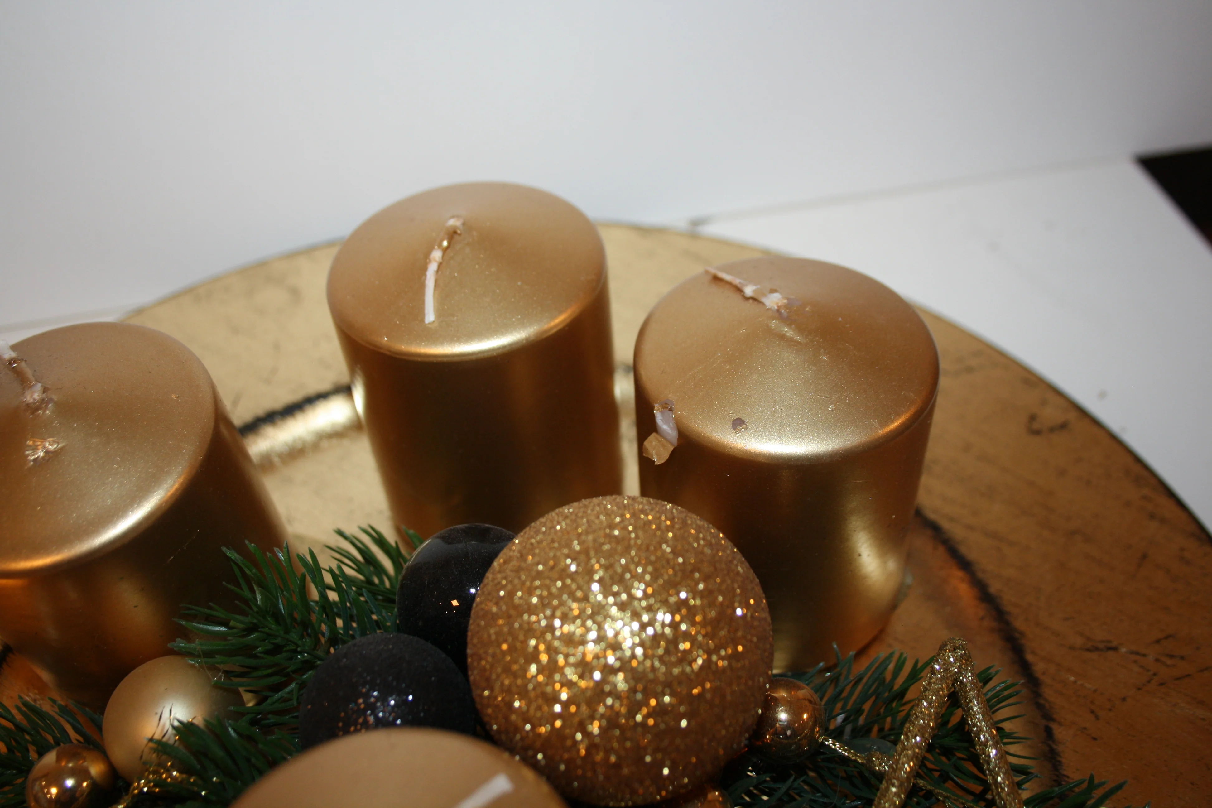 8058 Teller Advent gold Sonderpreis - Image 2