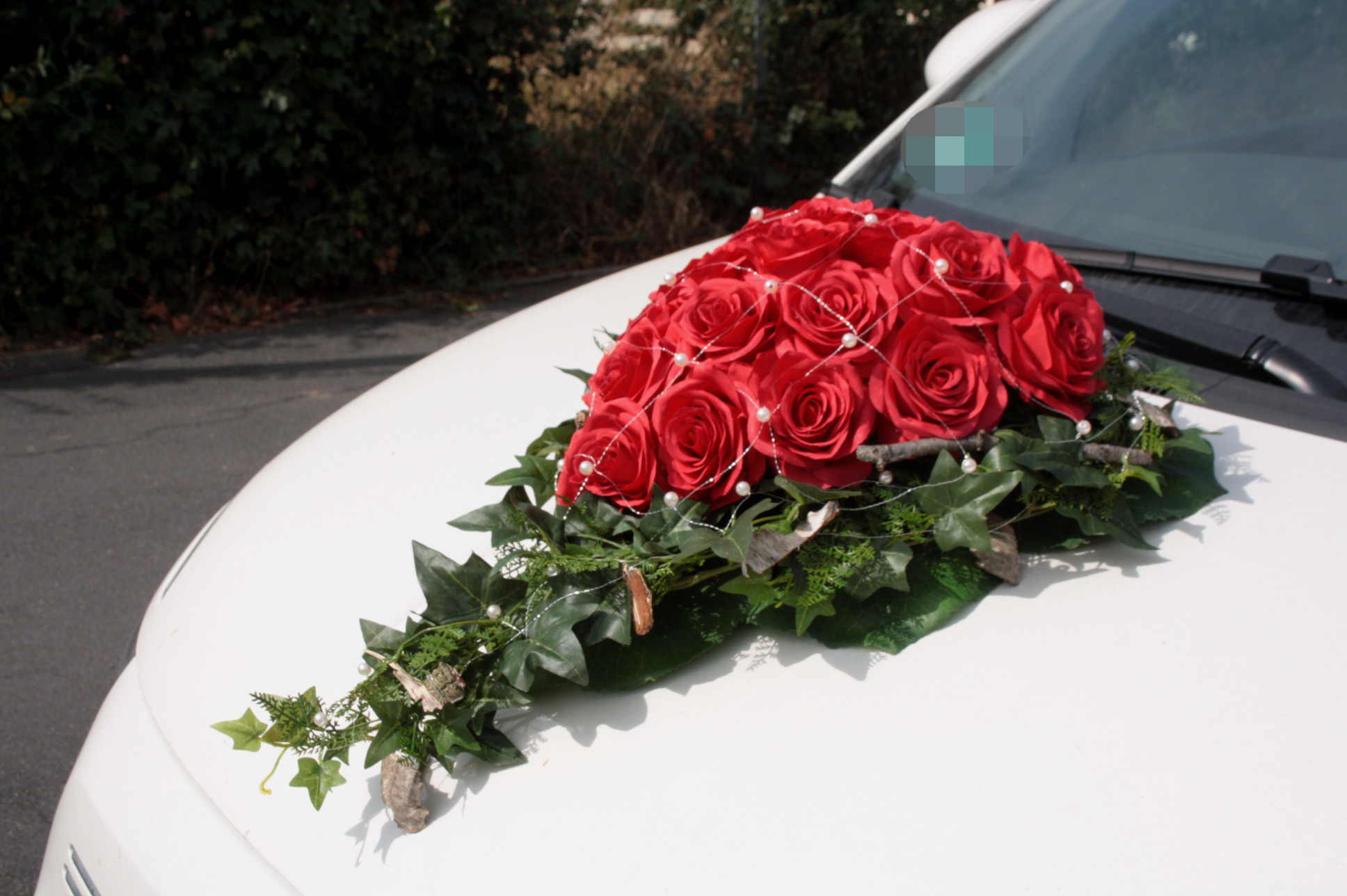 Autoherz für das Brautauto: Thema Birkenhochzeit - Image 3