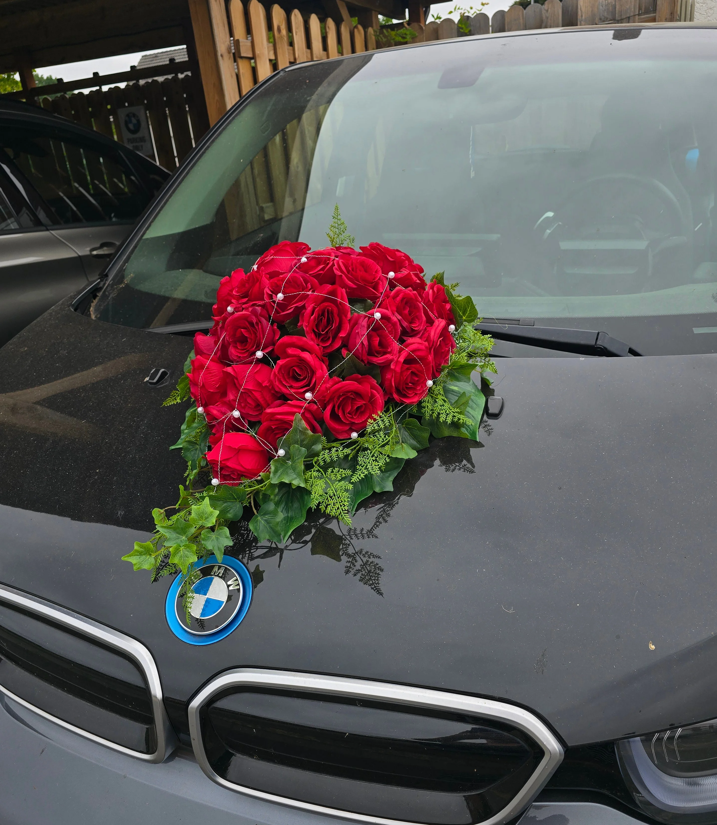 Autoherz für das Brautauto: Thema Birkenhochzeit - Image 4