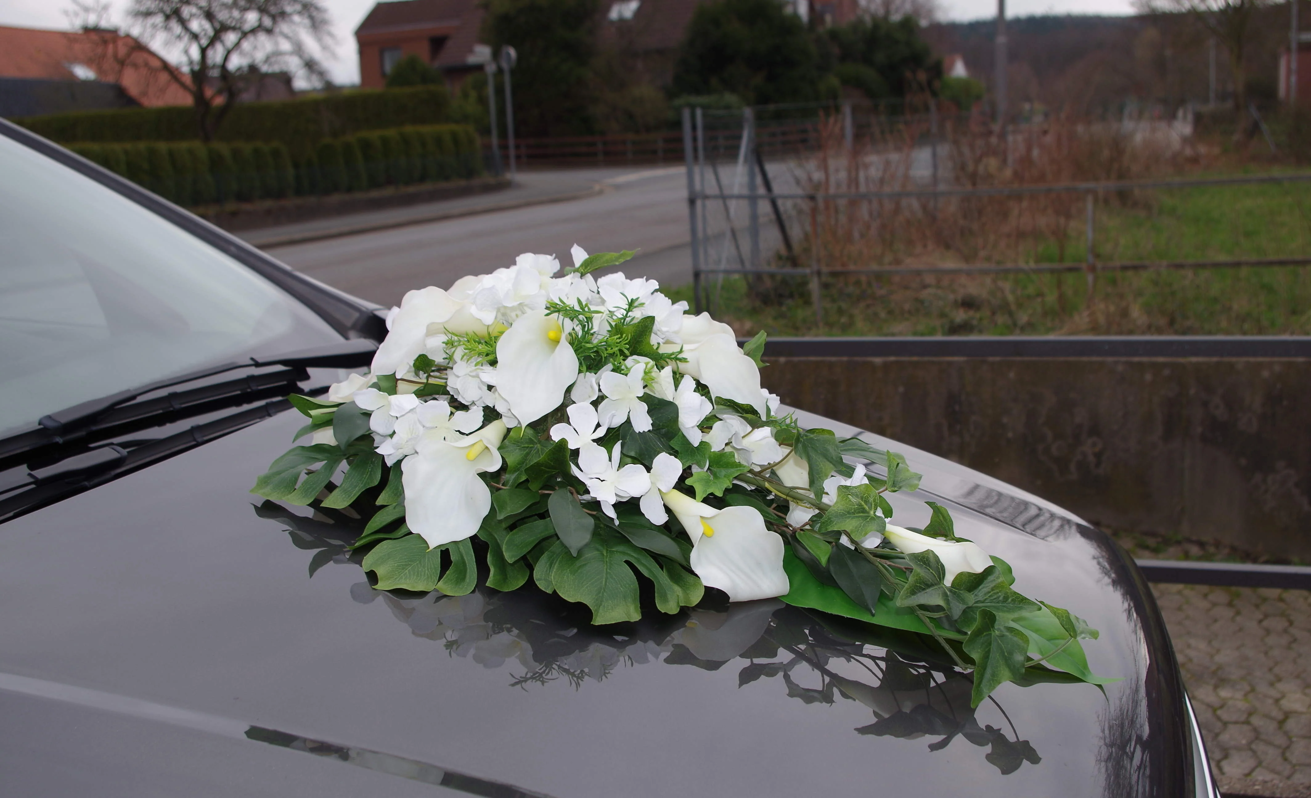 Autoschmuck Callas und Hortensien - Image 3