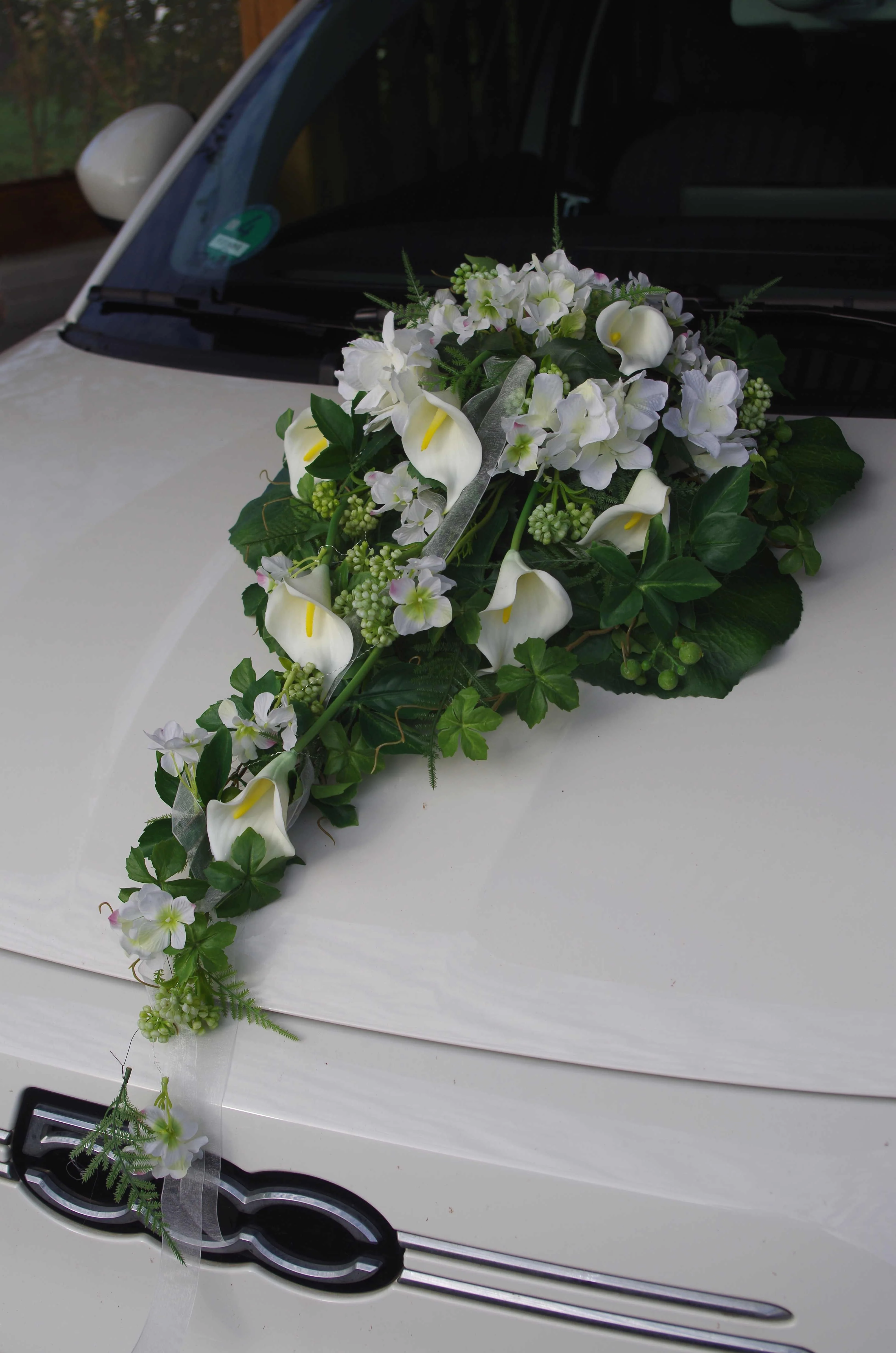 Autoschmuck Callas und Hortensien - Image 4