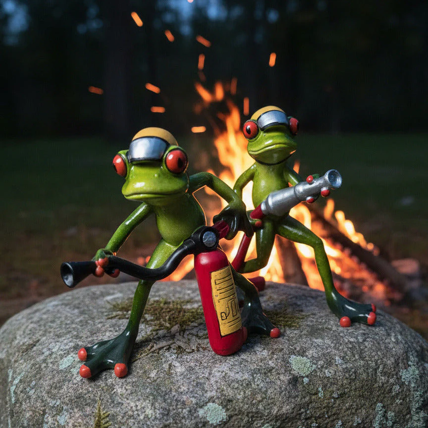 freche Frösche Feuerwehr