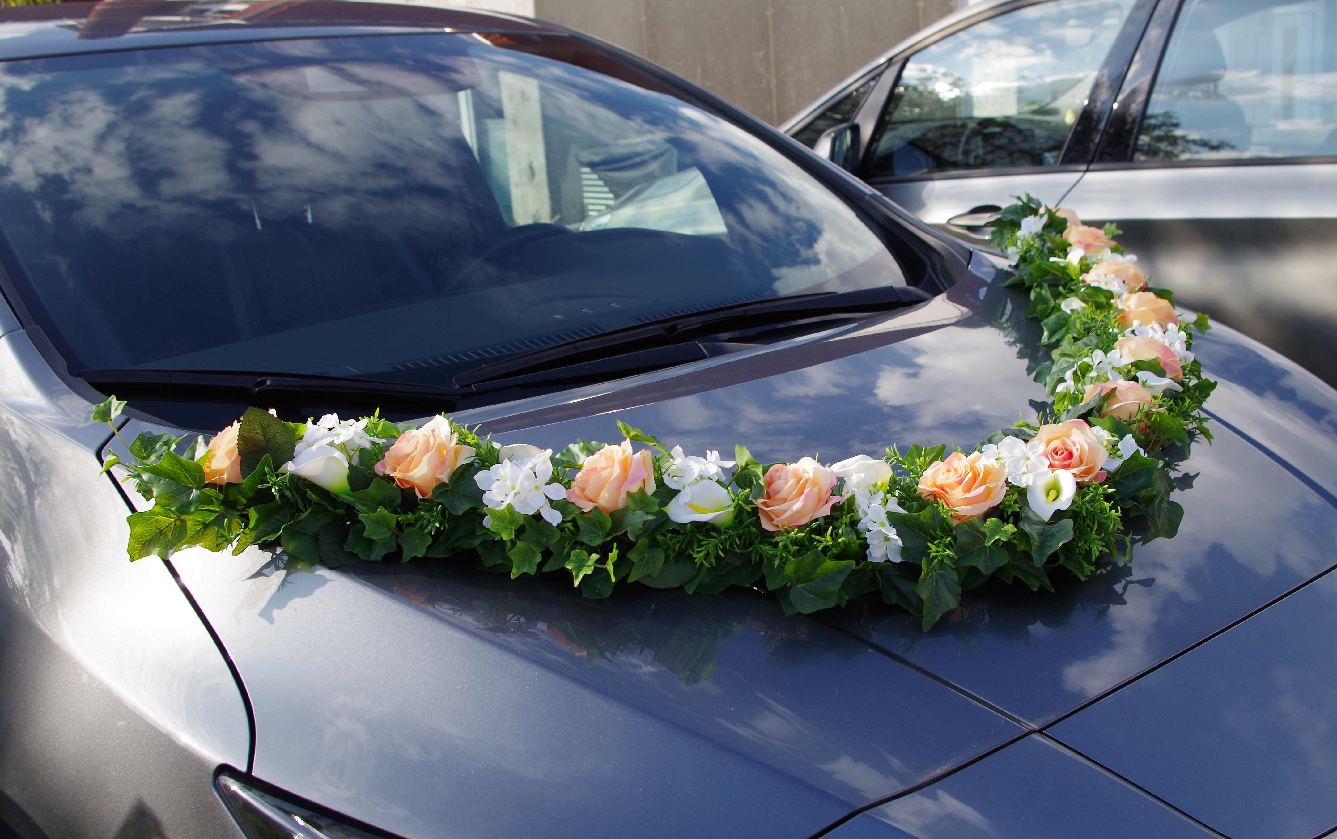 Girlande Blütenmeer "meterweise" zur Hochzeit oder festlichen Anlässen - Image 7