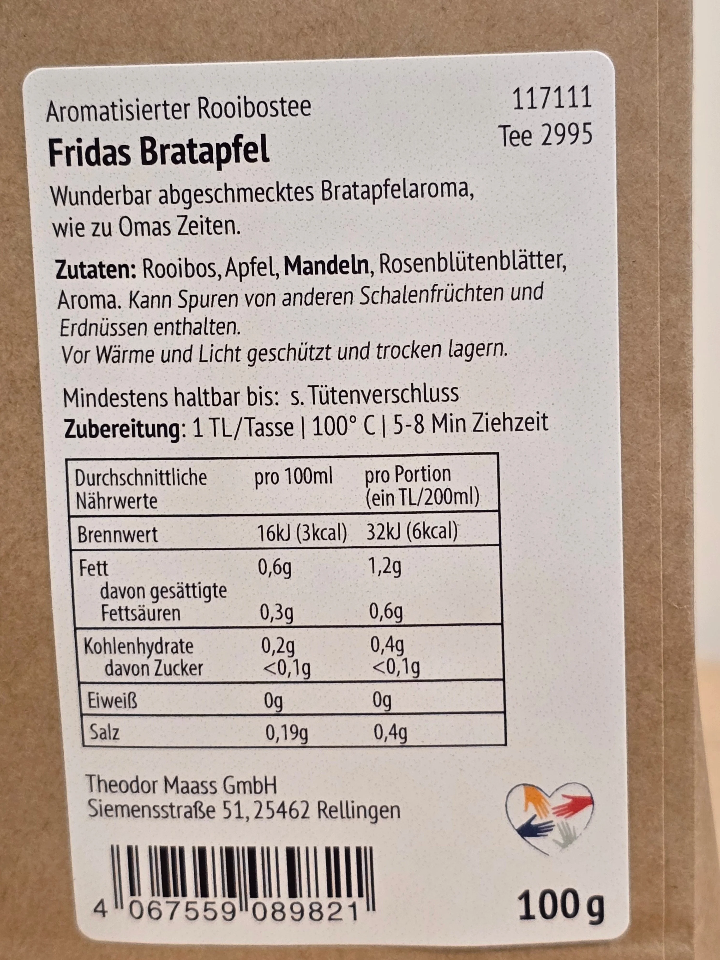 Gute Reise Tee Bratapfeltee - Image 3
