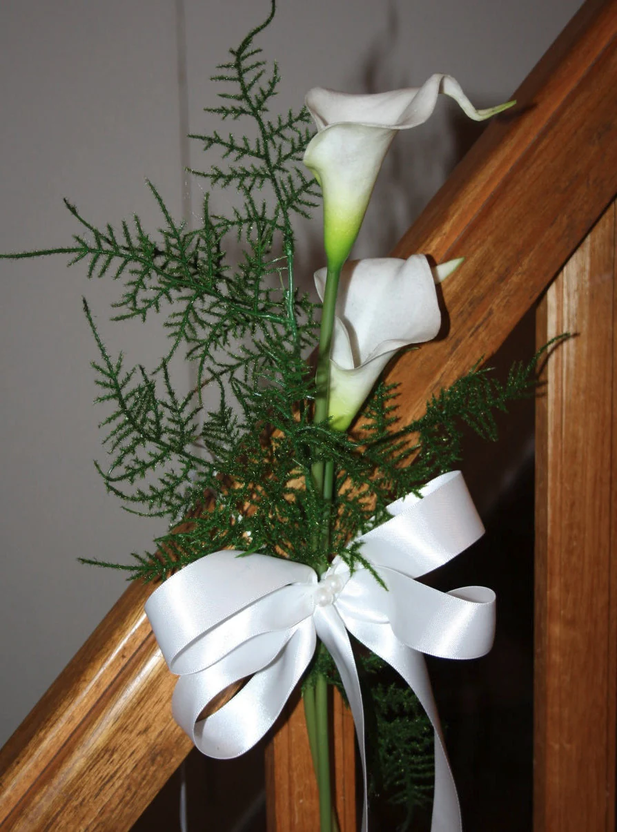 Kirchenbankdeko Callas 2 teilig