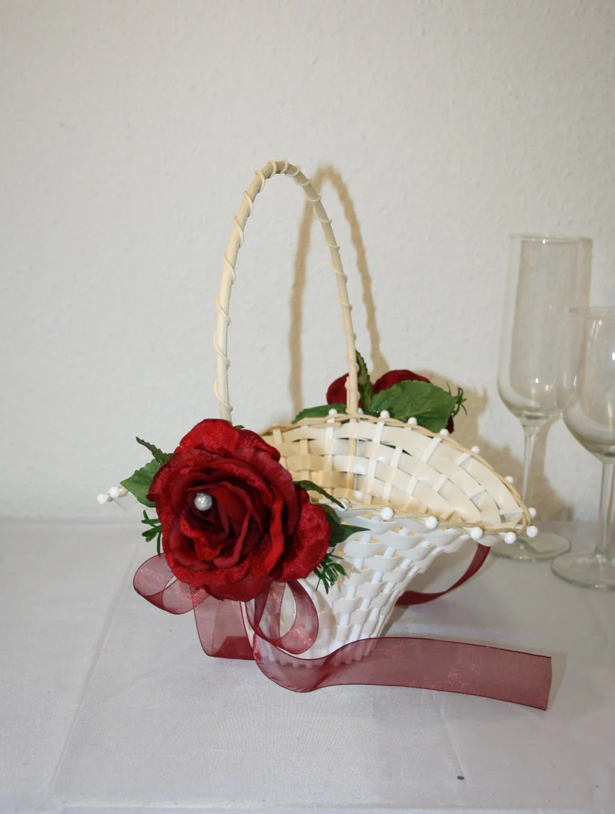 Streukorb mit grosser Rose - Image 2